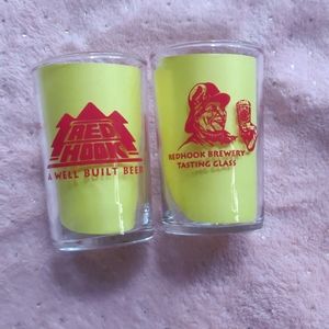 Vintage red hook Glasses 2